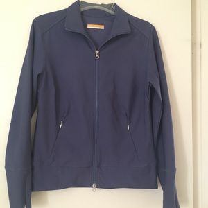 Lucy Gray Tech Full Zipper Jacket Woman's Medium